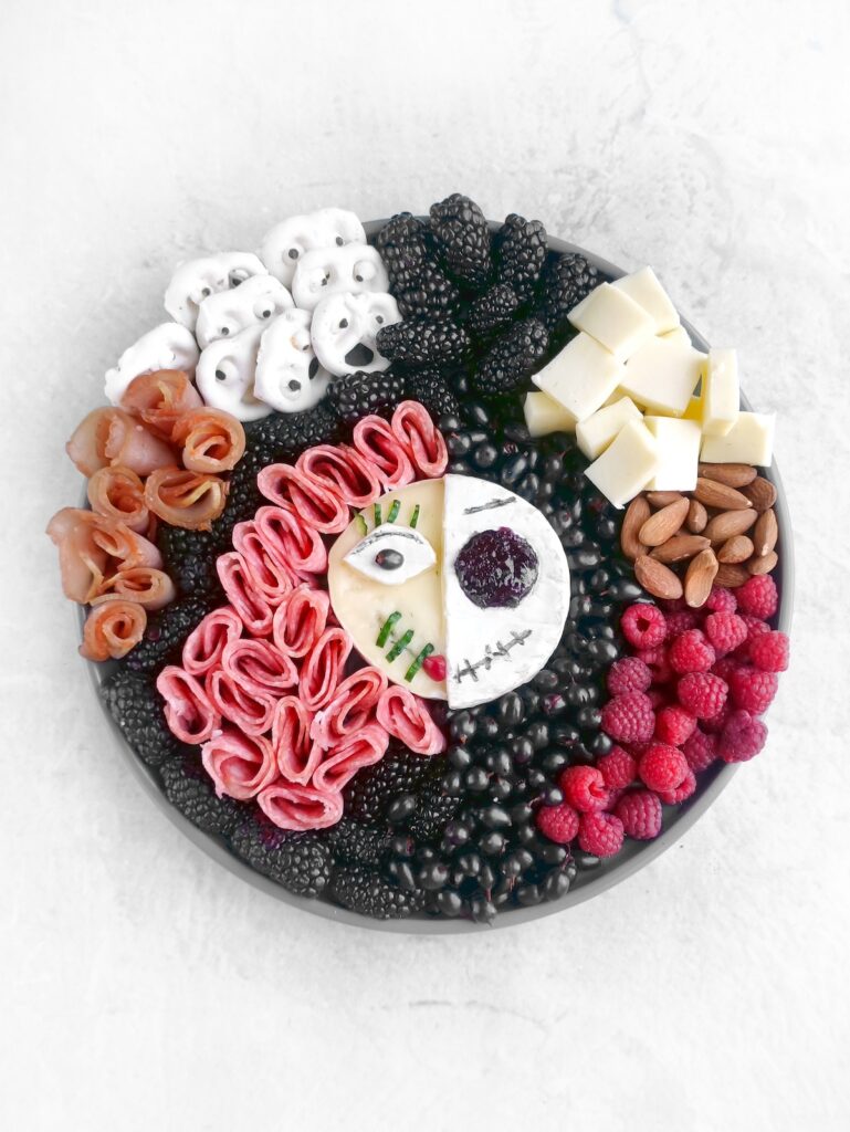 Jack Skellington Charcuterie Board