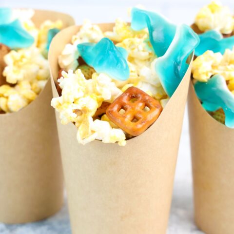 Easy 3 Ingredient Shark Snack Cups To Make This Week