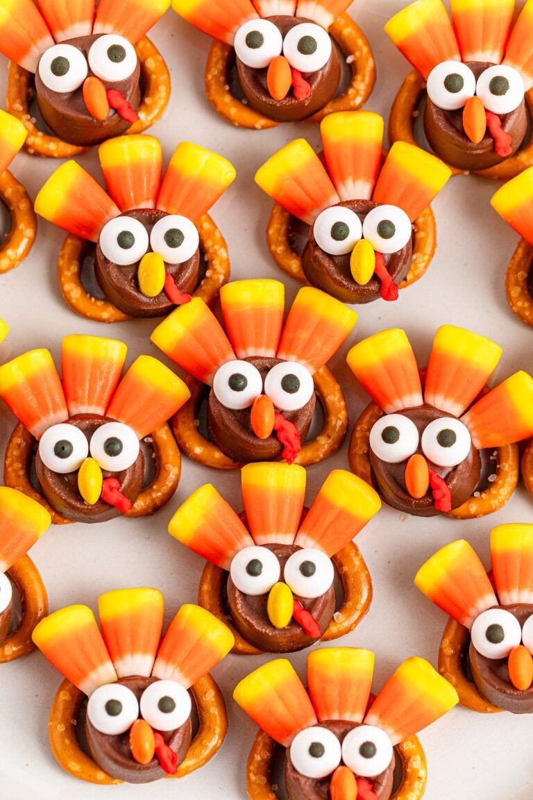 These Mini Pretzel Turkeys Will Make You Giggle