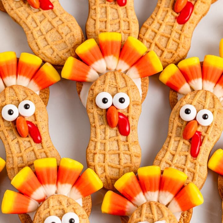 nutter butter turkey cookies