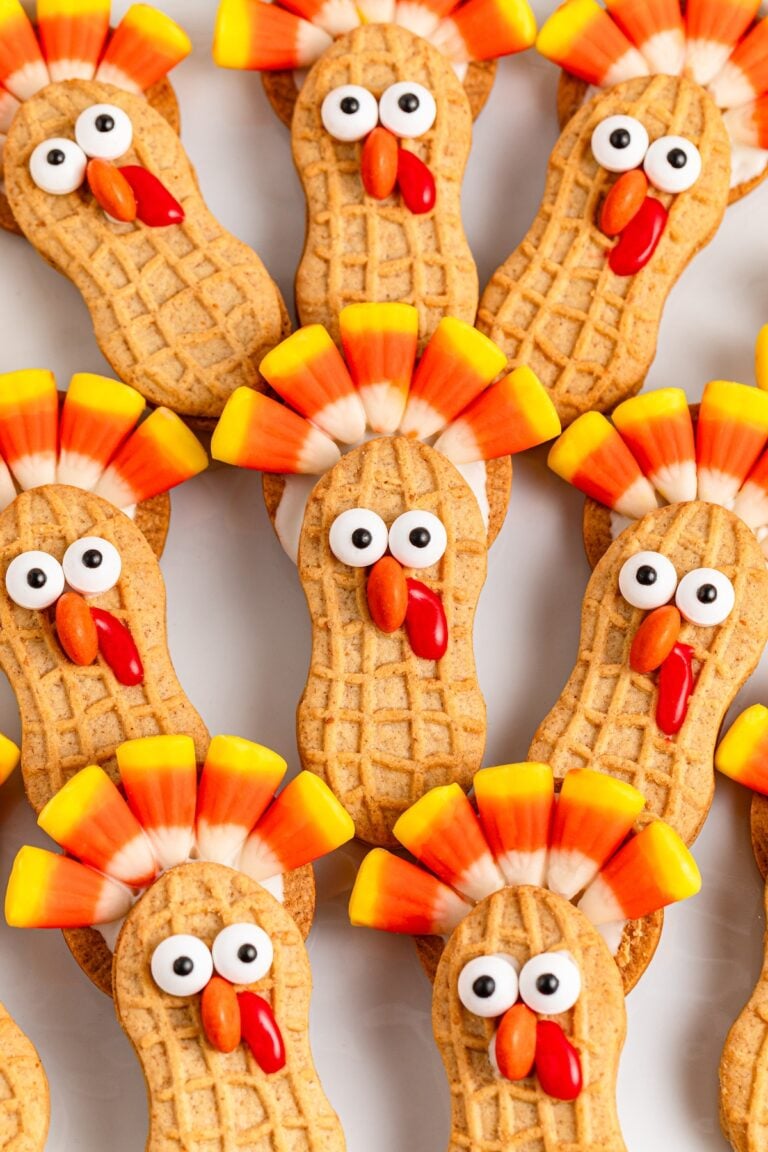 nutter butter turkey cookies