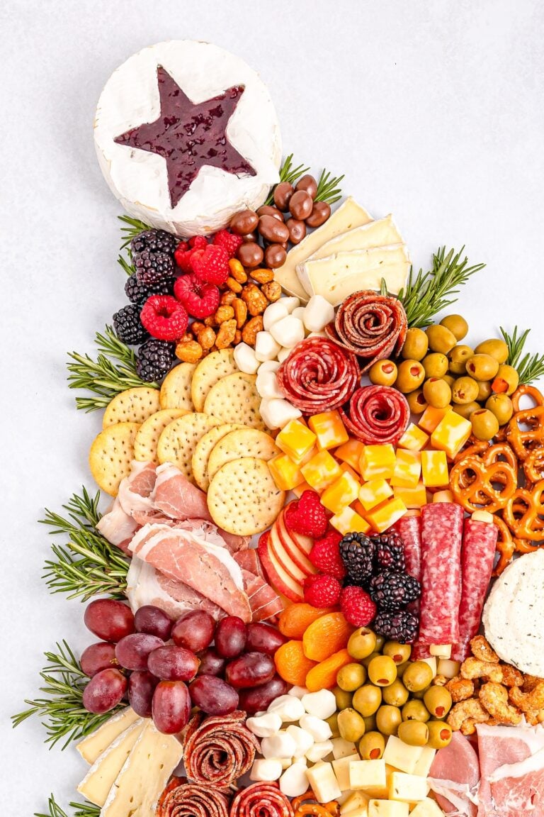 Amazing Christmas Tree Cheese Board for Foodies and Party Hosts