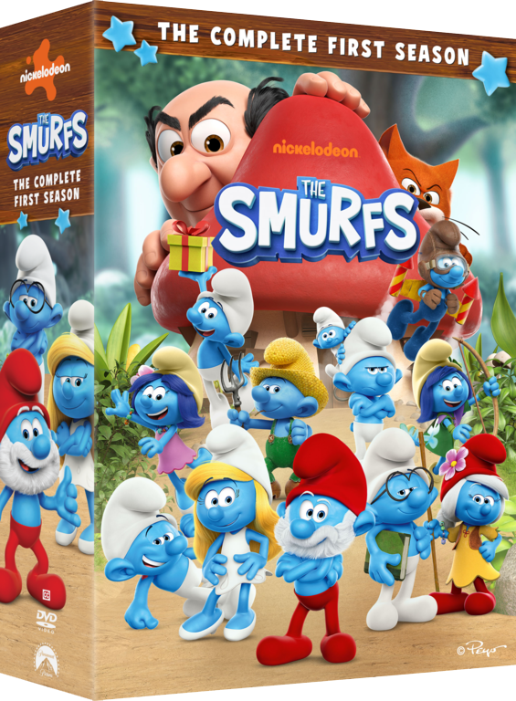 smurf dvd set art