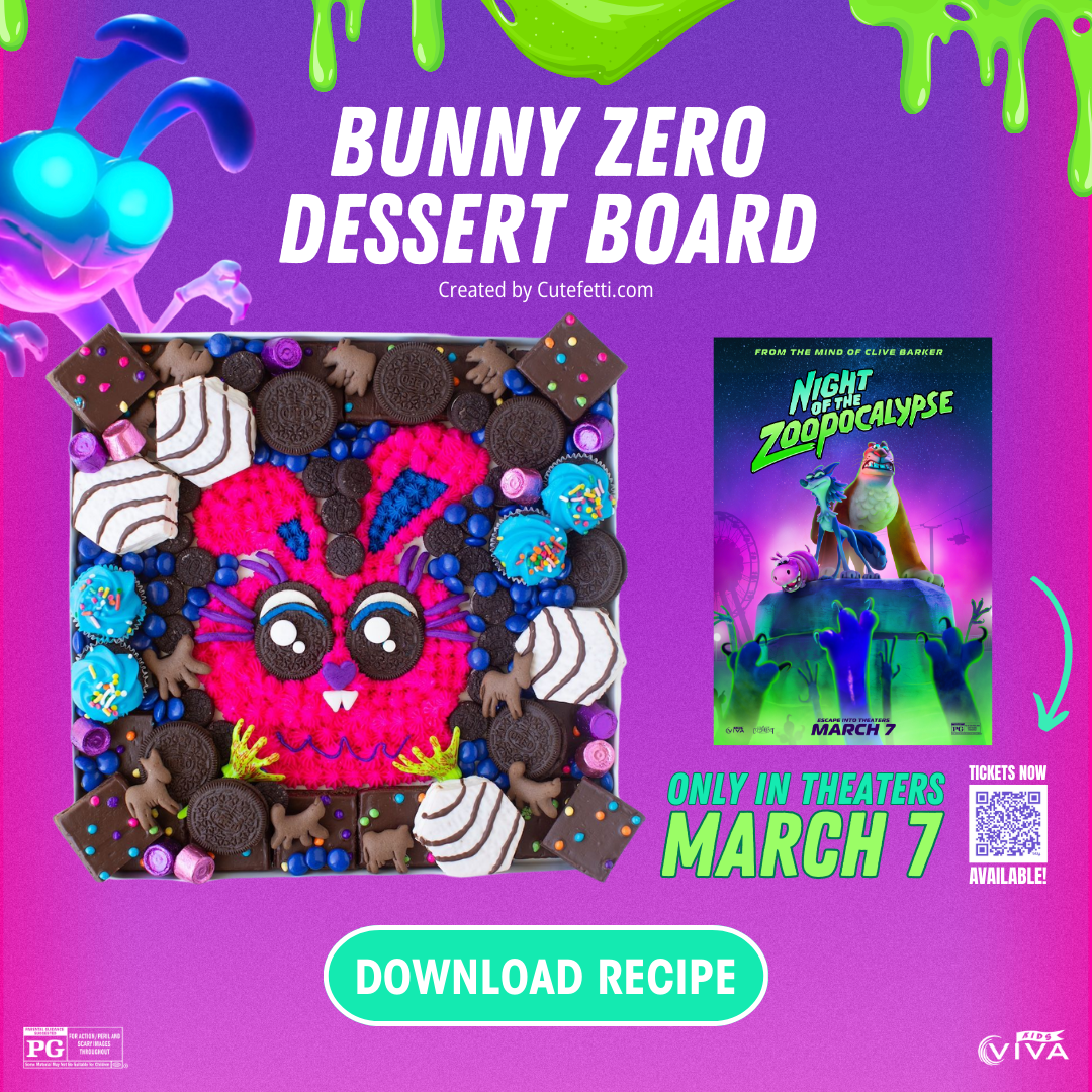 bunny zoo dessert board promo image