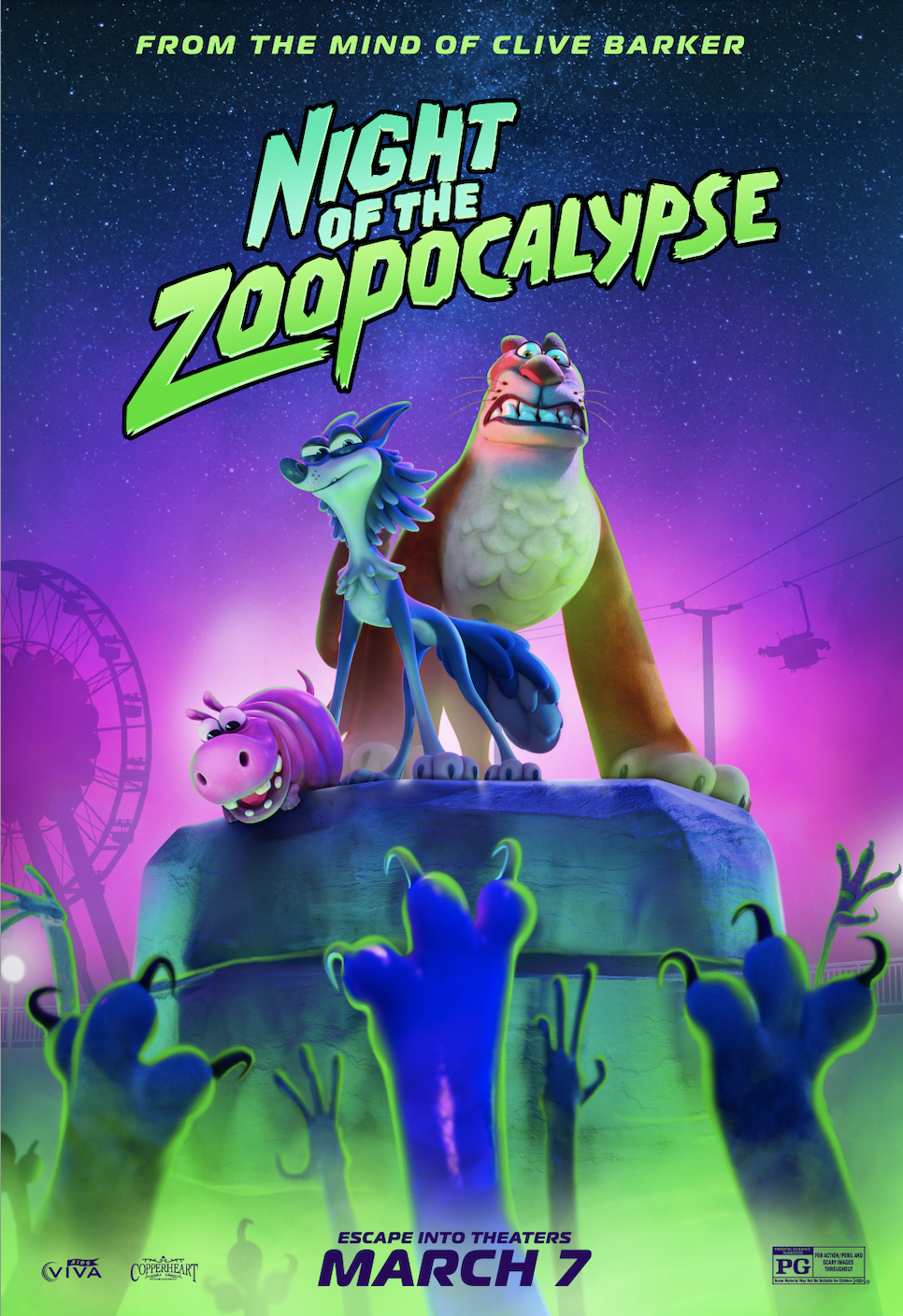 Night of the Zoopocalypse movie art 