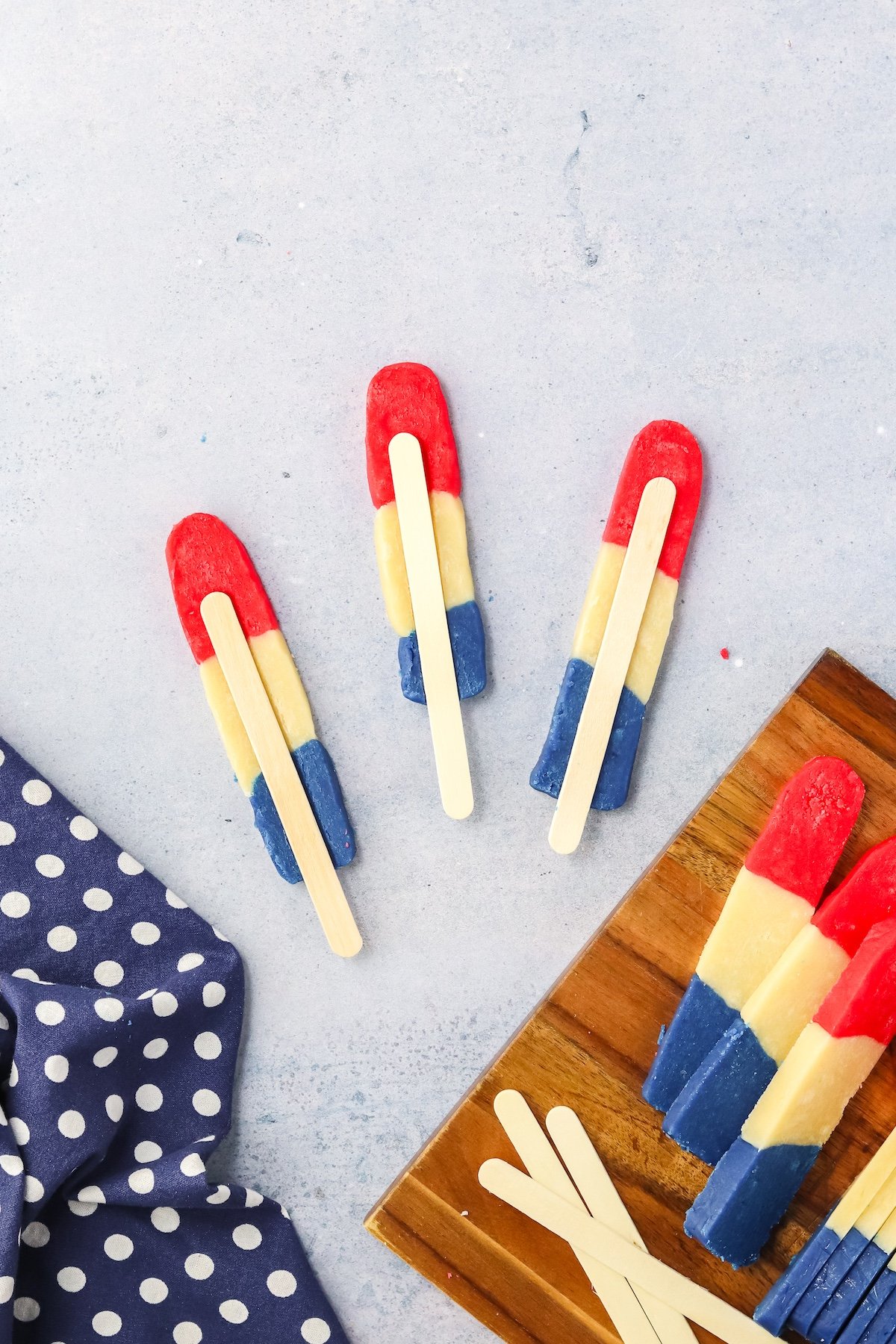 rocket cookies with a stick