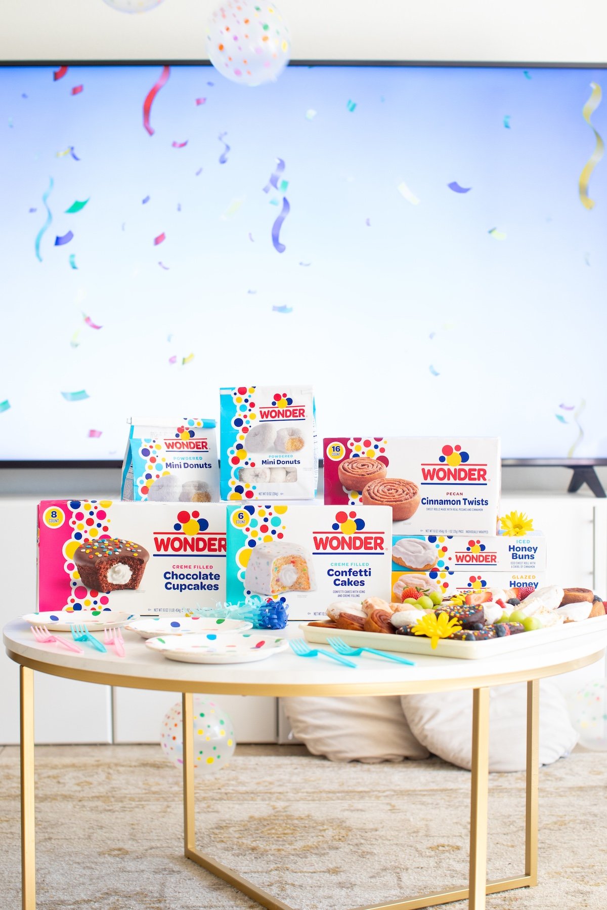 sweet treats buy wonder in packaging in party setting