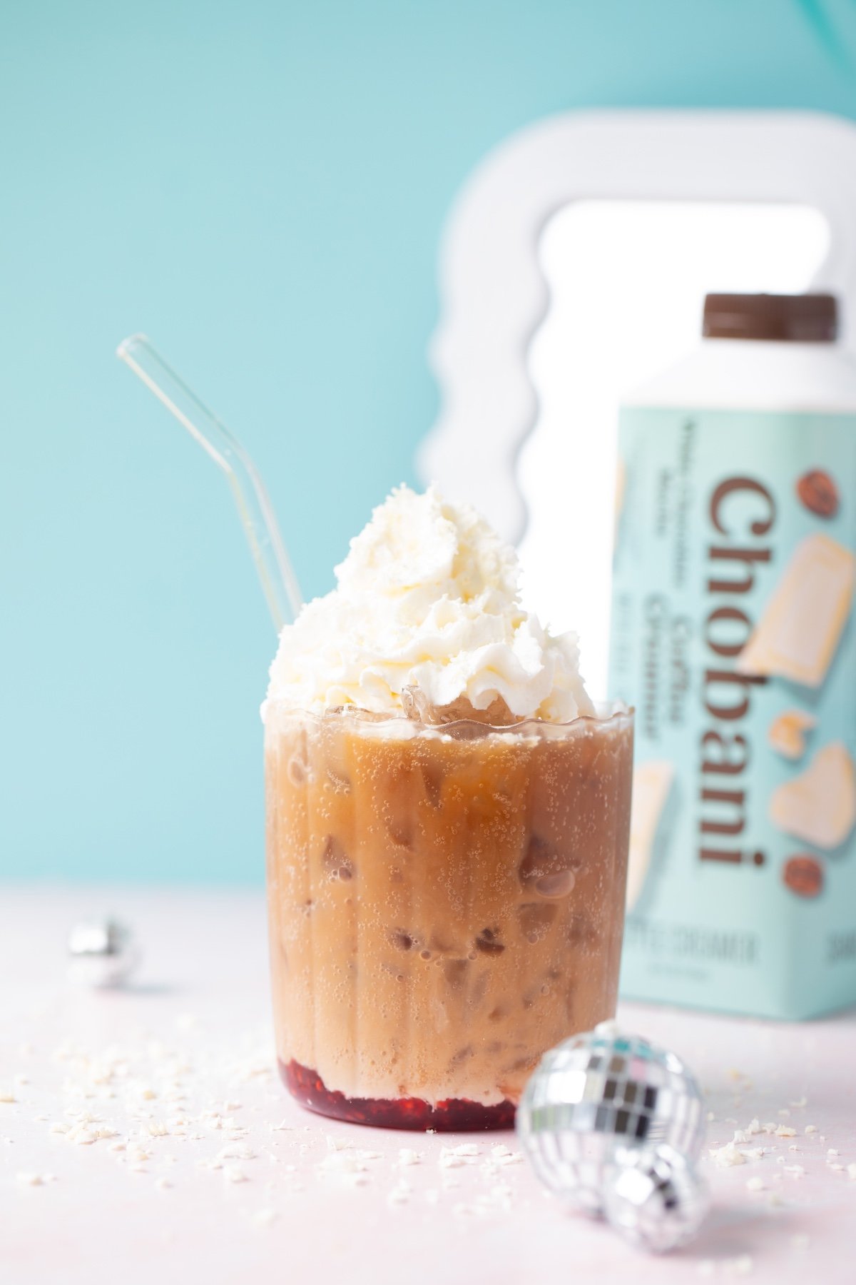 Raspberry White Mocha Dirty Soda
