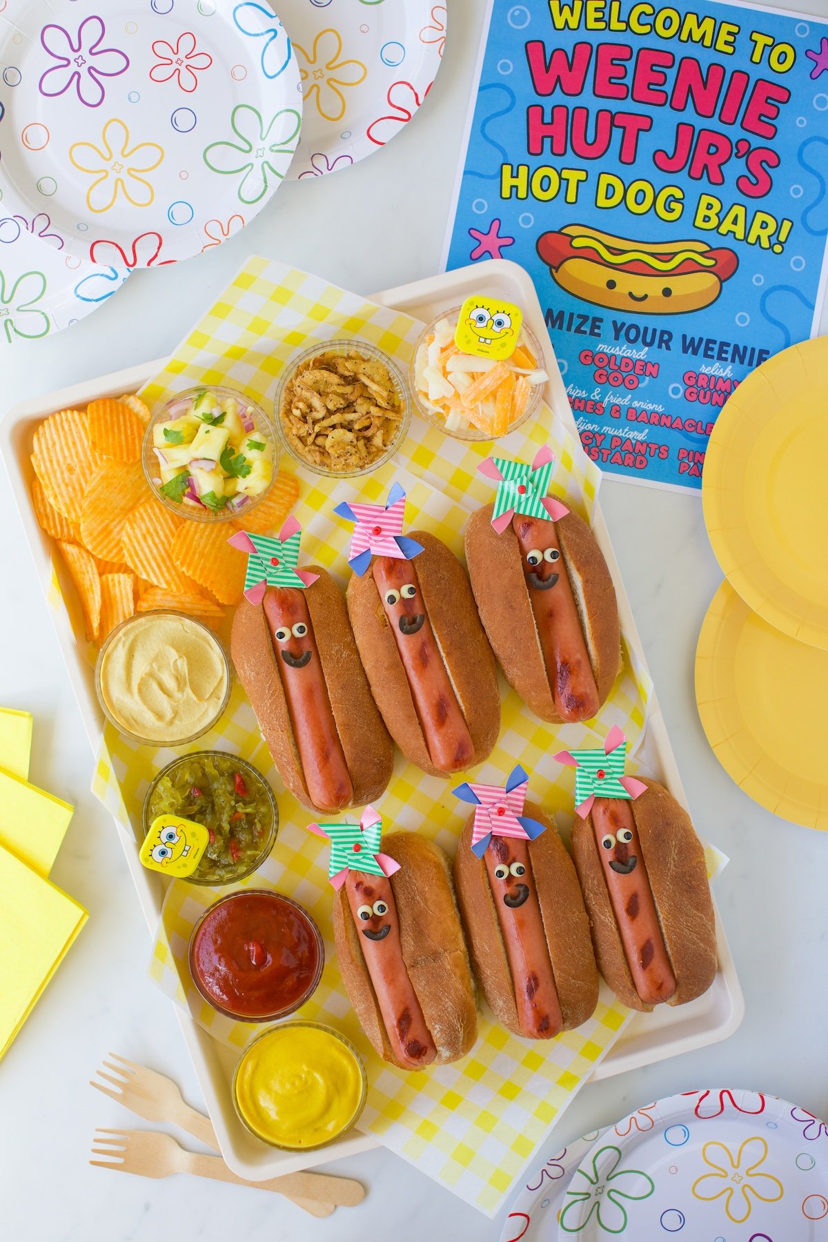 weenie bar inspired by a SpongeBob episode